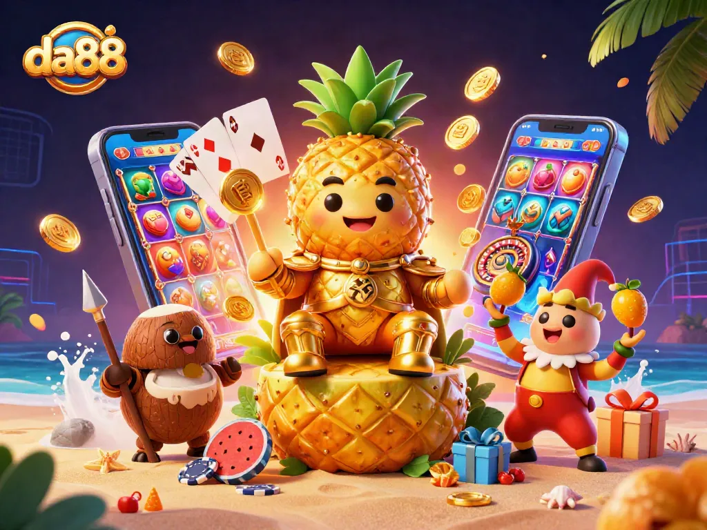 Engage in thrilling gameplay at da88 with rich casino elements and vibrant characters.