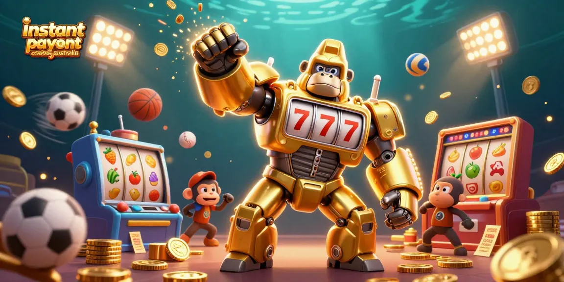 Experience instant payout casinos australia with dynamic 3D gaming elements and explosive action.